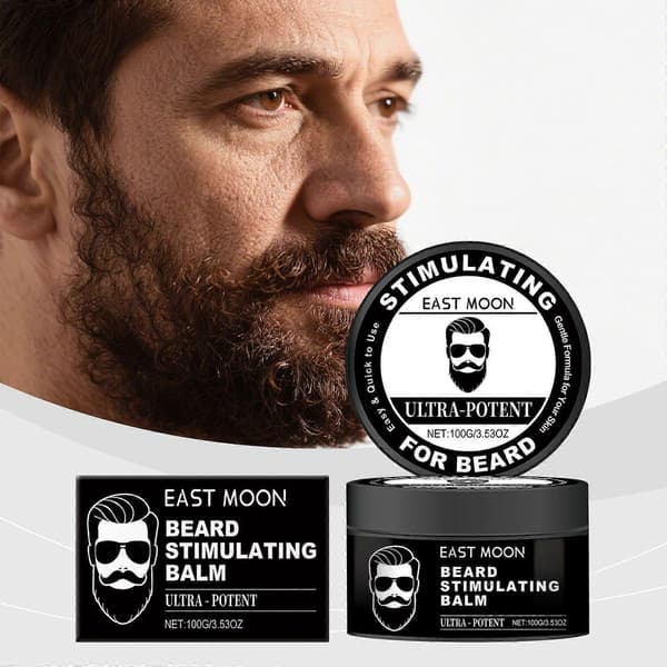 Men's Beard Balm - Gently nourishes the beard and makes it soft, smooth and well-groomed