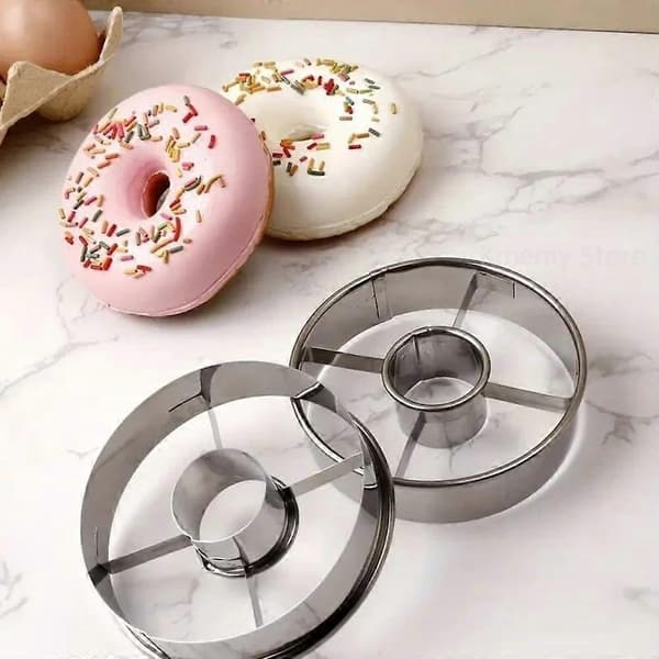 Munkform i rustfritt stål med glatt sømløs design for baking av kaker, paier og bakverk