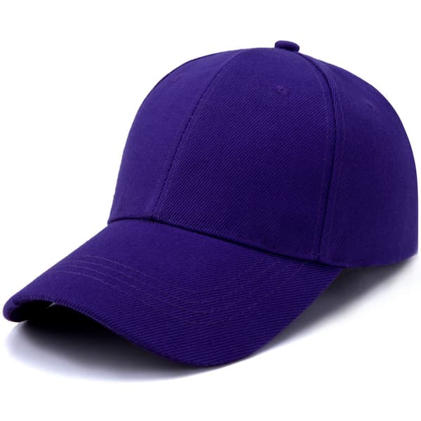 Baseballcaps - Justerbar Størrelse Lilla