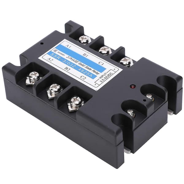 3-faset SSR DC-styring AC 480V 25A Solid State Relæ Industrielt Udstyr SSR-3/032-4825A