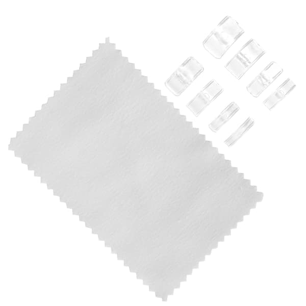 8pcs Ring Size Adjuster Transparent Loose Ring Size Reducer Adjustment Pad Jewelry Accessories