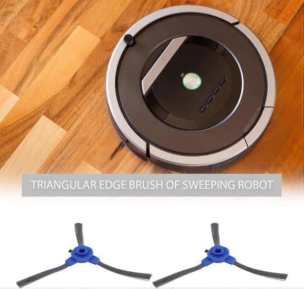 6-pack Replacement Side Brushes Compatible with Eufy RoboVac 11S/11S MAX/15T/30/30C/30C MAX/12/15C/15C MAX/25C/35C/G10/G30/G30 Edge Robotic Vacuum Cleaner