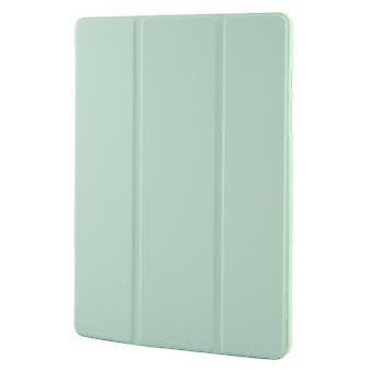 Trefoldig skinnveske til Samsung Galaxy Tab A9+ (grønn)
