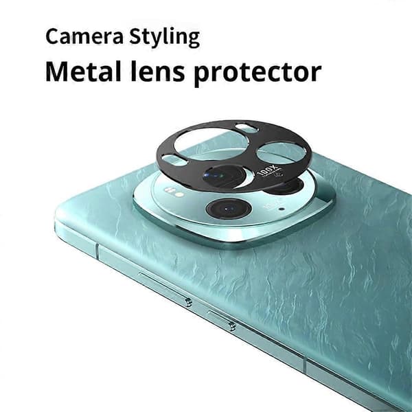 KALEBOL KLB-LPC005 For Honor Magic6 Pro 5G Hollow Lens Protector Aluminum Alloy Phone Camera Frame