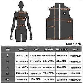 Women's Heated Vest with 4 Heating Zones, Neck Warming Jacket USB Charging (M Black)