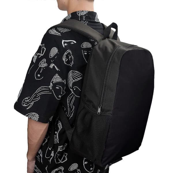 Tokio Hotel Simple Backpack Has a Single Layer, Ideal for Individuals Who Like a Simple and Light Daily Routine