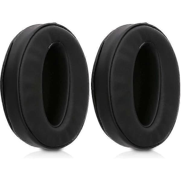 2x erstatningsøreputer kompatible med Sennheiser HD 4.50 BTNC - Skumøreputer for hodetelefoner - Svart