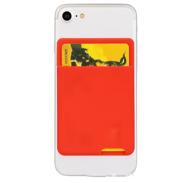 Elastisk mobilcover - Rødt smartphonecover - Universelt