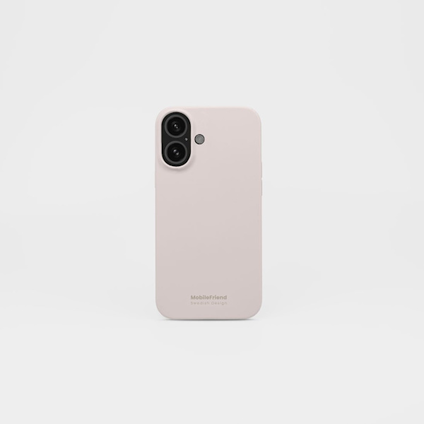 iPhone 17 Silikonskal - Beige Shell