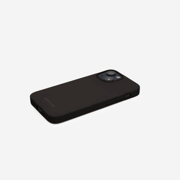 iPhone 12 mini/13 mini Silikonskal - Svart svart