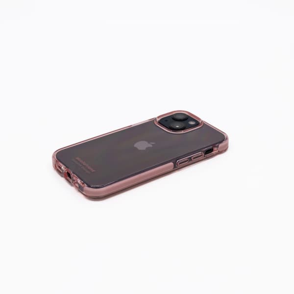 iPhone 12 mini/13 mini Genomskinlig Skal - Rosa rosa