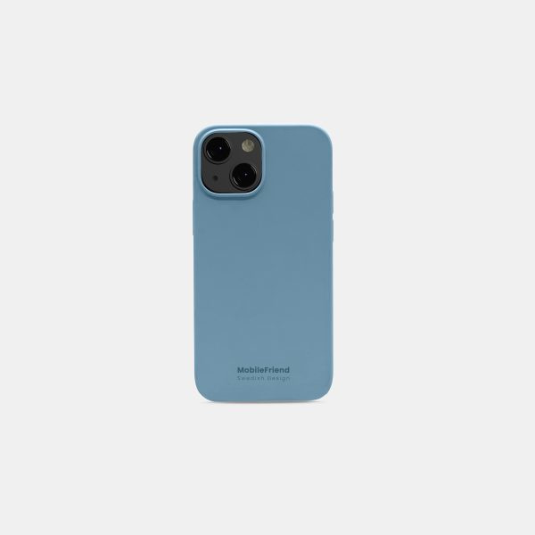 iPhone 12 mini/13 mini Silikonskal - Pacific Blue blå