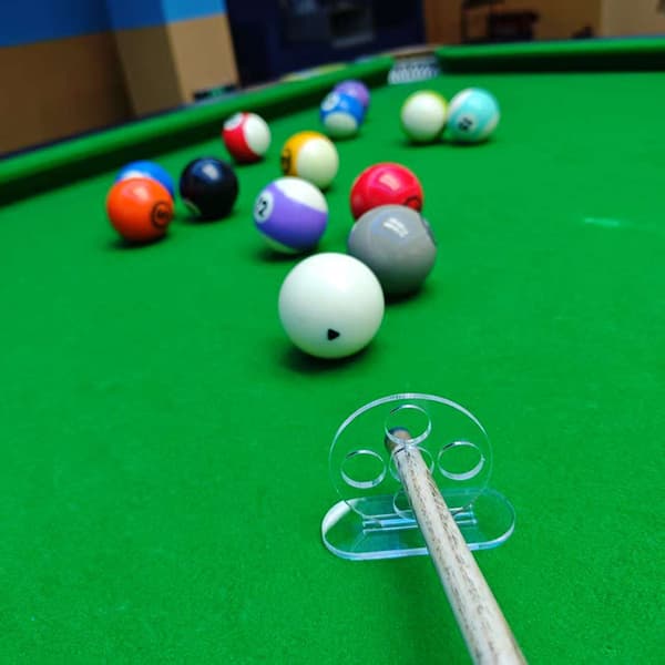 Billardstangstræner Billard Stroke Exerciser 1/5 huller Pool C A1
