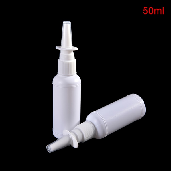 2x tomme plast nesepumpe sprayflasker tåke nese flasker 10/