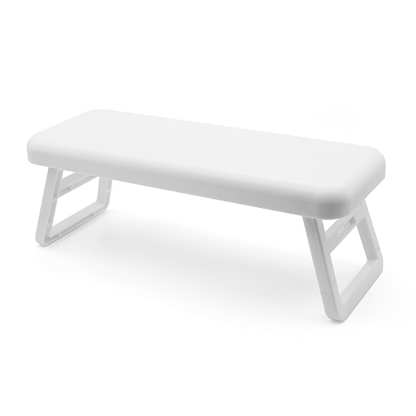 Sammenfoldelig Nail Art Pude Håndholder Pude Armlænsstøtte H White