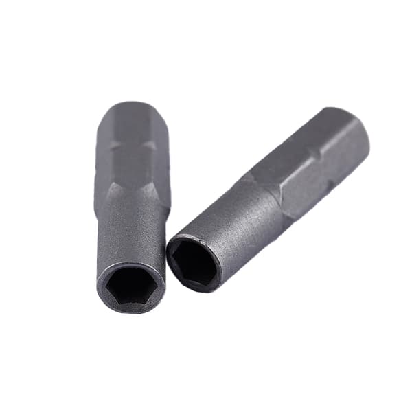 Bit Adapter Micro Inserts Bits 6.35mm 1/4\" Adapter Til 4mm Hex one size