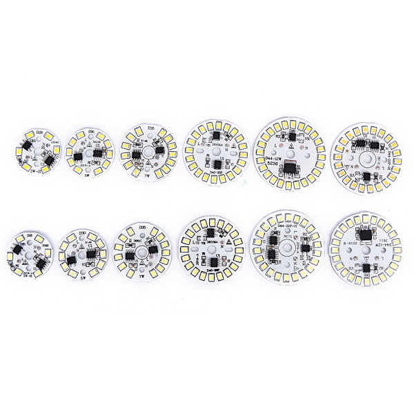 LED-lampa Patch Lamp SMD Plate Circular Module Light Source Plat 3w white