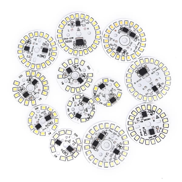LED-polttimolamppu SMD-levyn pyöreä moduuli valonlähdelevy 9w white