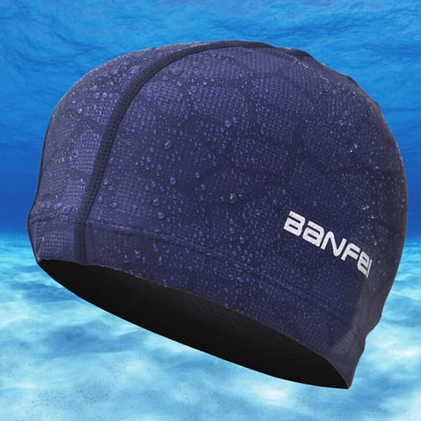 Sommarbadmössa Nylon Hög elasticitet Flexibel Cap Adul