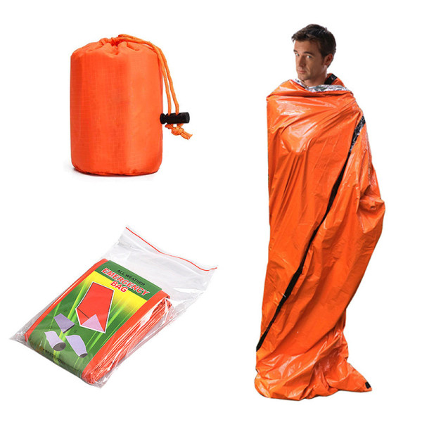 Bærbar sovepose vanntett pose Orange 6be5 | Orange | Fyndiq