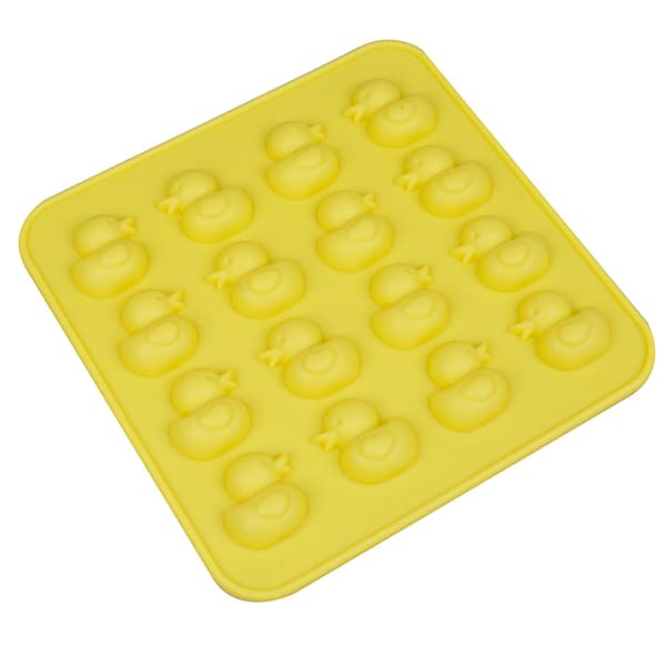 e Duck silikoneform DIY chokolade is biscuit slikform onesize