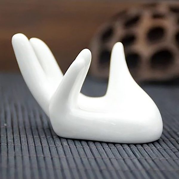Hand Form Keramisk Äggkoppshållare För Brunch Ägghållare Innehåll onesize