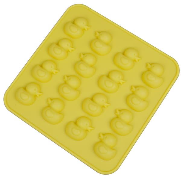 e Duck silikoneform DIY chokolade is biscuit slikform onesize