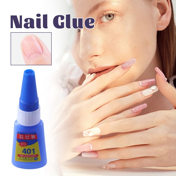 12g superstarkt nagellim Akryl UV Gel Nail False Nail Art T one size