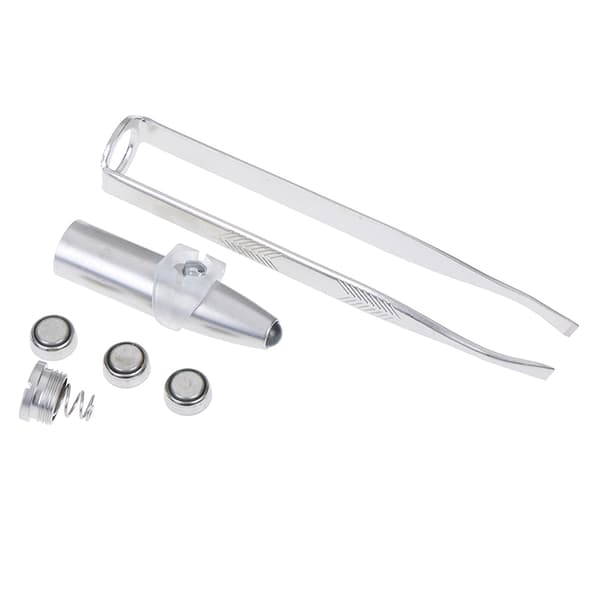 1 Stk Led Light Rustfritt Stål Make Up Tool Øyenbryn Skjønnhet Hår onesize