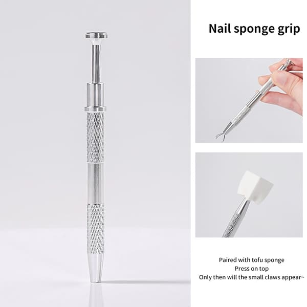 20/50 kpl Beancurd Cube Gradient Nails Sienet Kynsigeeli Taputus 50Pcs sponge