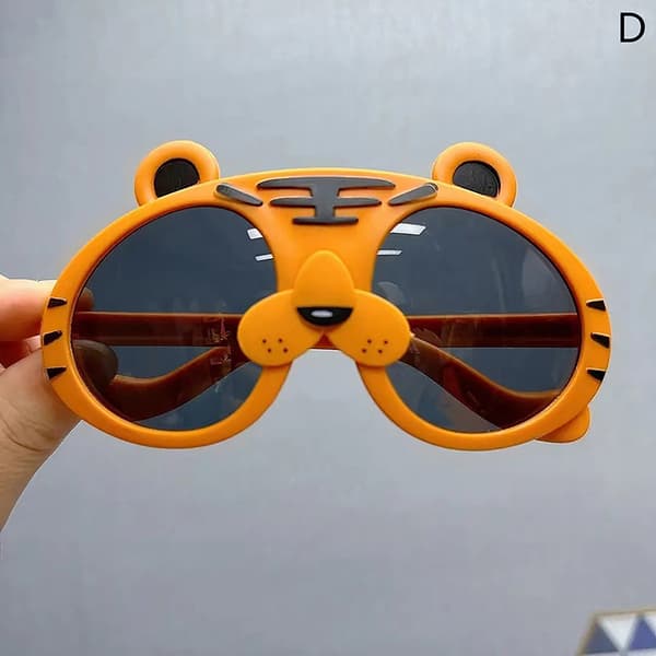 Barnsolglasögon Tecknad Pandaform Mode Solglasögon Tr D