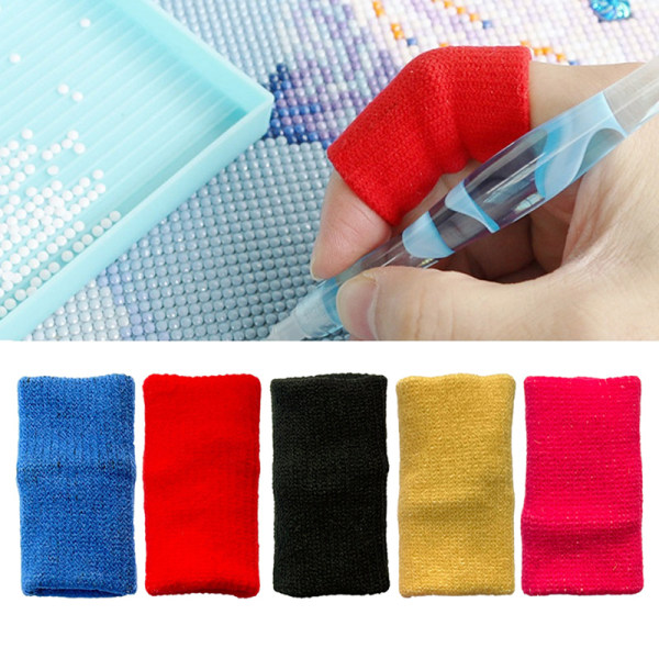 Diamond Maling Tools Fingers Protection Cover Diamond Paintin Multicolor