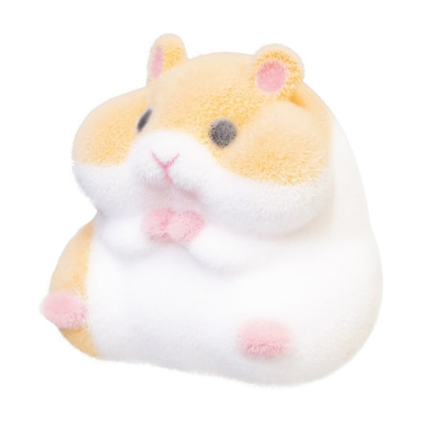 Kapsel leksaker kawaii fet mjölkig hamster flockning plysch dockor  g one size