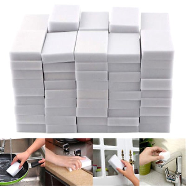 10 st Cleaning Magic Sponge Eraser Melamin Cleaner Foam Cleane