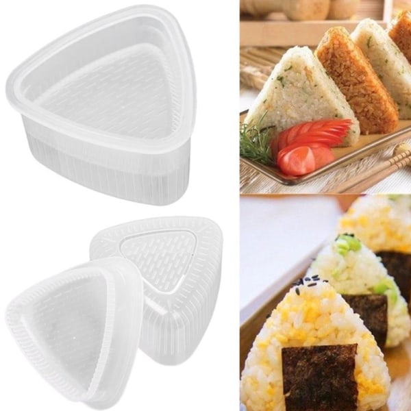 2 STK DIY Sushi Mold Onigiri Rice Ball Press Form Sushi Mold DI