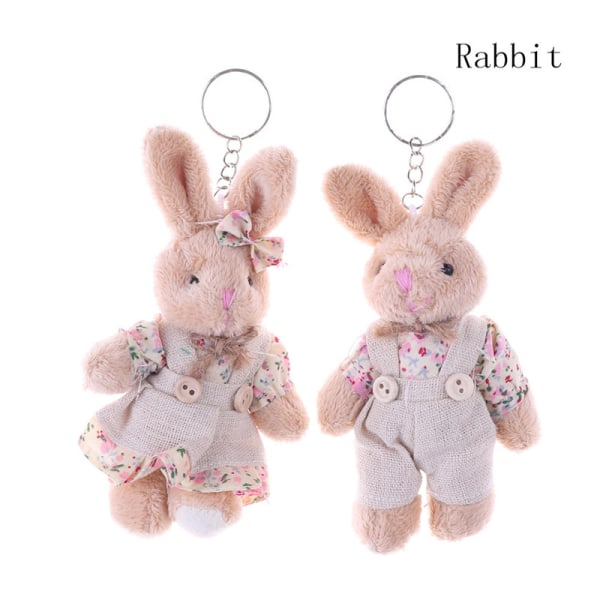 Par Bjørn Plys Legetøj 2017 Blomster Teddy Bear Bunny Dol