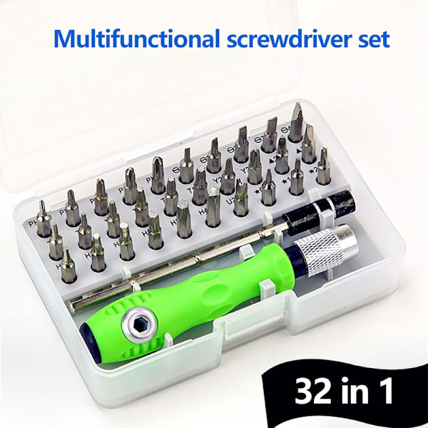 Creative 32 i 1 sett Precision Mini Magnetic Bits Kit