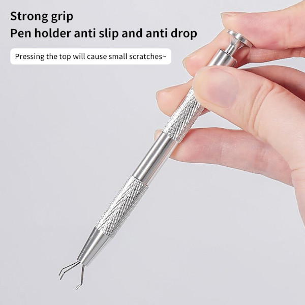 20/50 stk. Beancurd Cube Gradient Nails Svampe Nail Gel Patting Silver Clip
