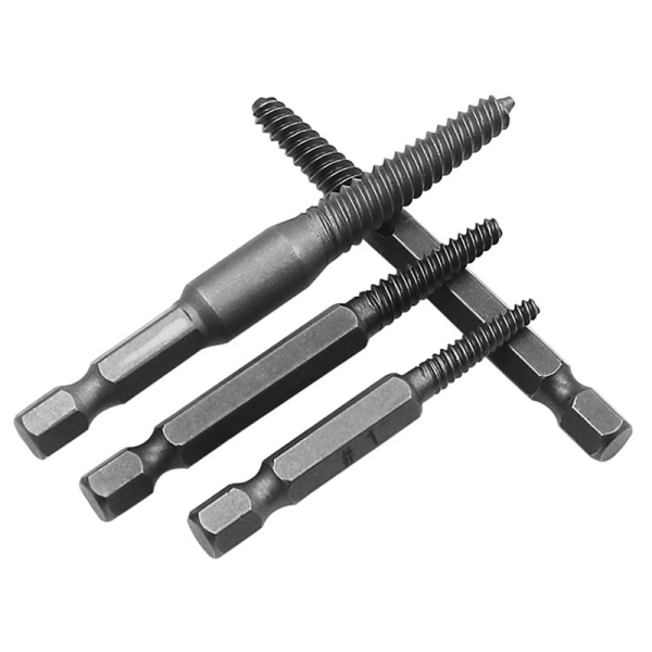 5PCS Skruvutdragare Centerborr Bits Guide Set Trasig Skadad 5PCS
