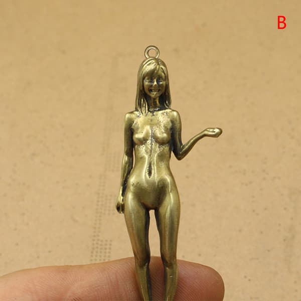 Messing Skønhed Kobber Ornamenter Antikke Håndgreb Bare Hand Mode