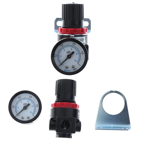 AR2000 Luftstyringskompressor Trykmåler Aflastningsregulering one size