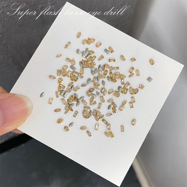Nail New Mini Zircon Diamond Nail Drill Nail Drill smykker Copper
