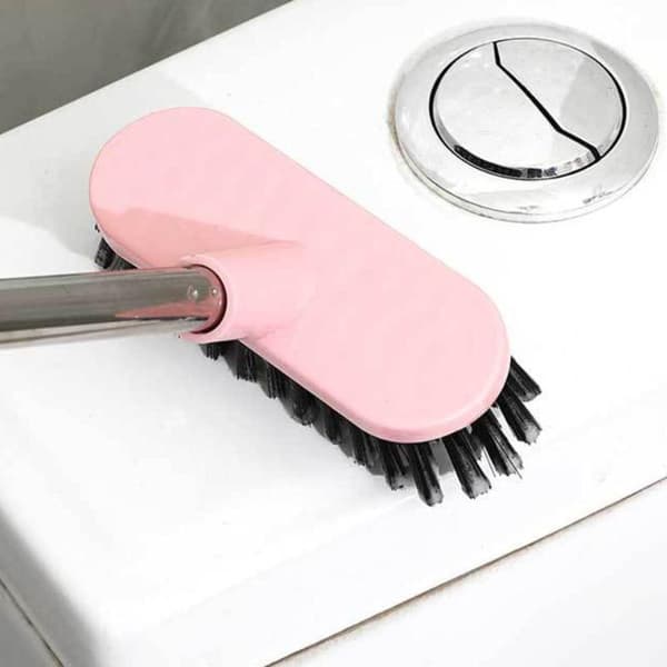 Lattianpesuharja pitkällä varrella Pink