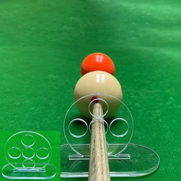 Billardstangstræner Billard Stroke Exerciser 1/5 huller Pool C A1