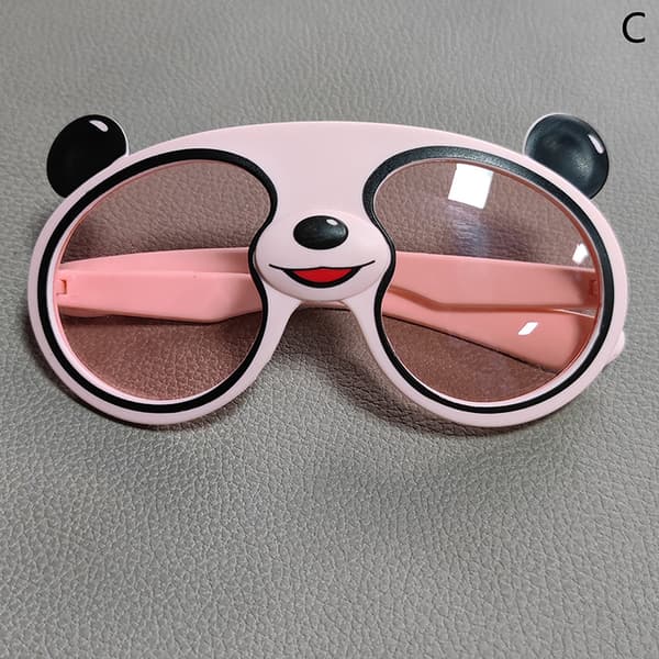 Barnsolglasögon Tecknad Pandaform Mode Solglasögon Tr B