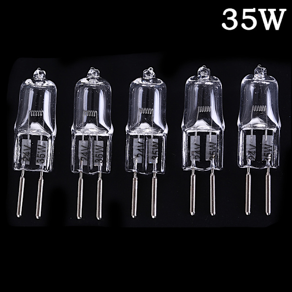 5 stk. 24V G5.3 35W/50W Base Halogenpærer Lys Lampepære n/a n/a