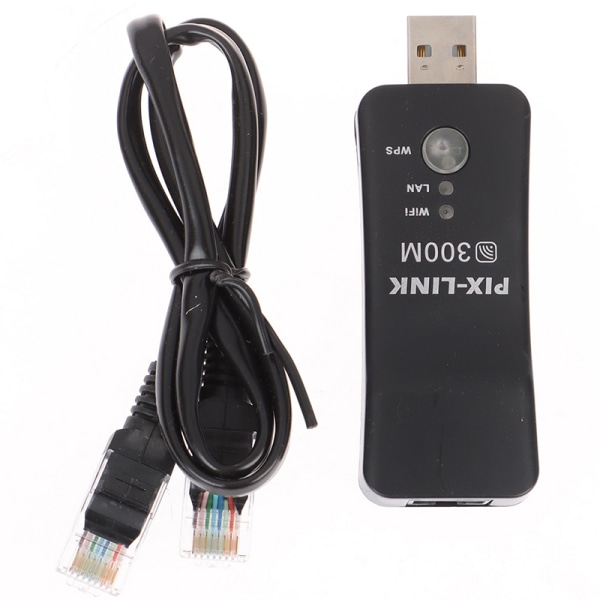 Smart TV til UWA-BR100 Wifi Trådløs USB LAN Adapter Wifi Gentag One Size