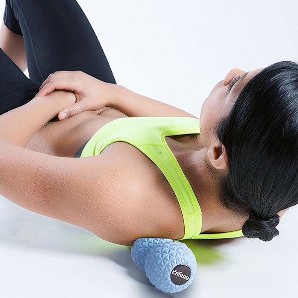 Jordnötsmassageboll EVA Roller Lacrosseboll Yoga av hög kvalitet green
