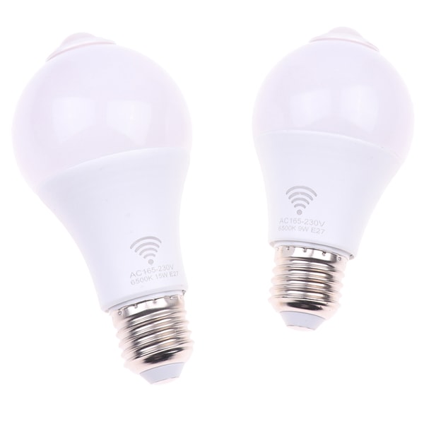 E27 PIR-liiketunnistinlamppu 5W 9W 15W LED-polttimo liiketunnistimella 1(5W no induction)