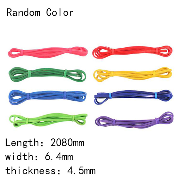 Heavy Duty Träningsmotstånd Loop Set Band Set Home Yoga Gy Random Color